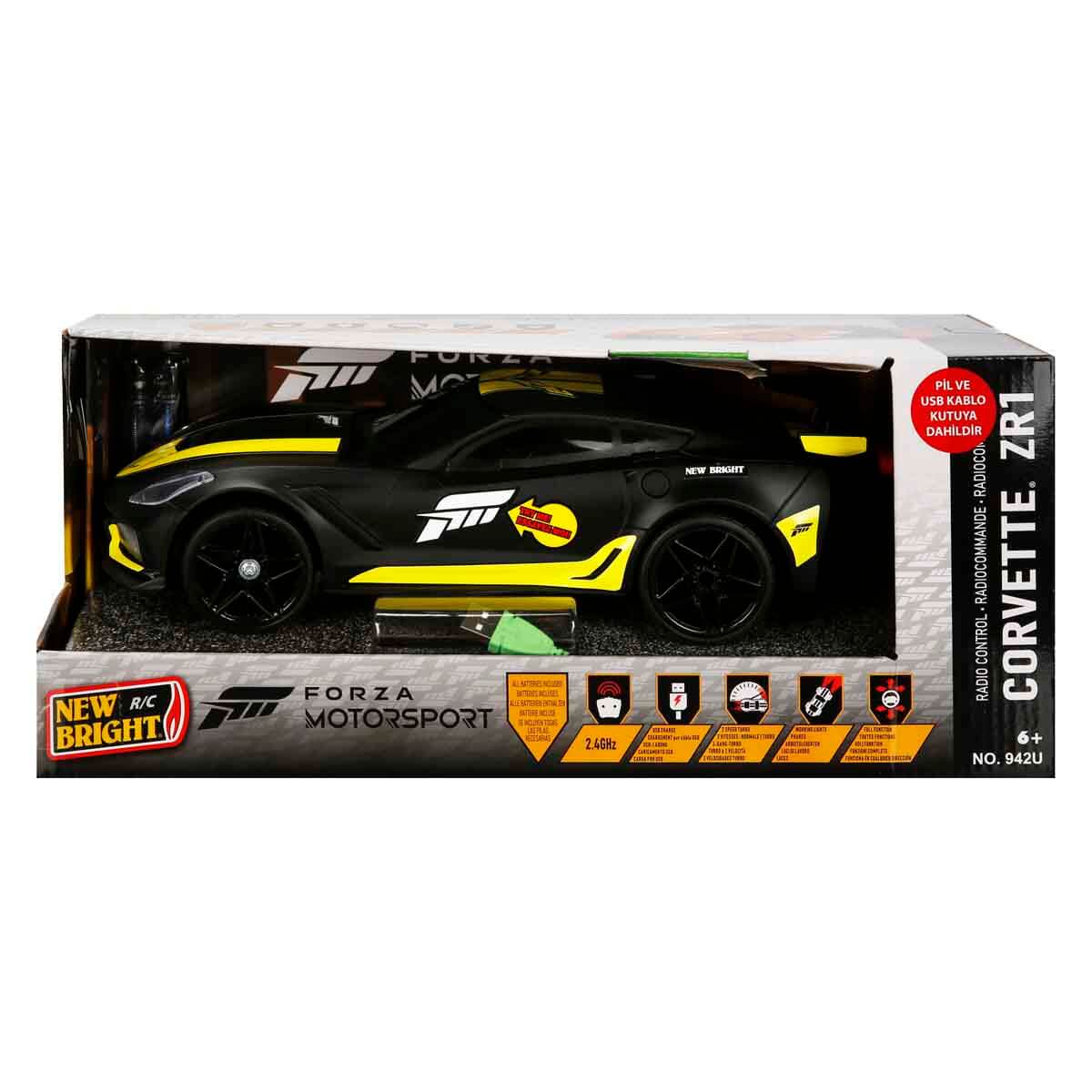 1:16 Forza Motorsport Sesli ve Işıklı USB Şarjlı Uzaktan Kumandalı