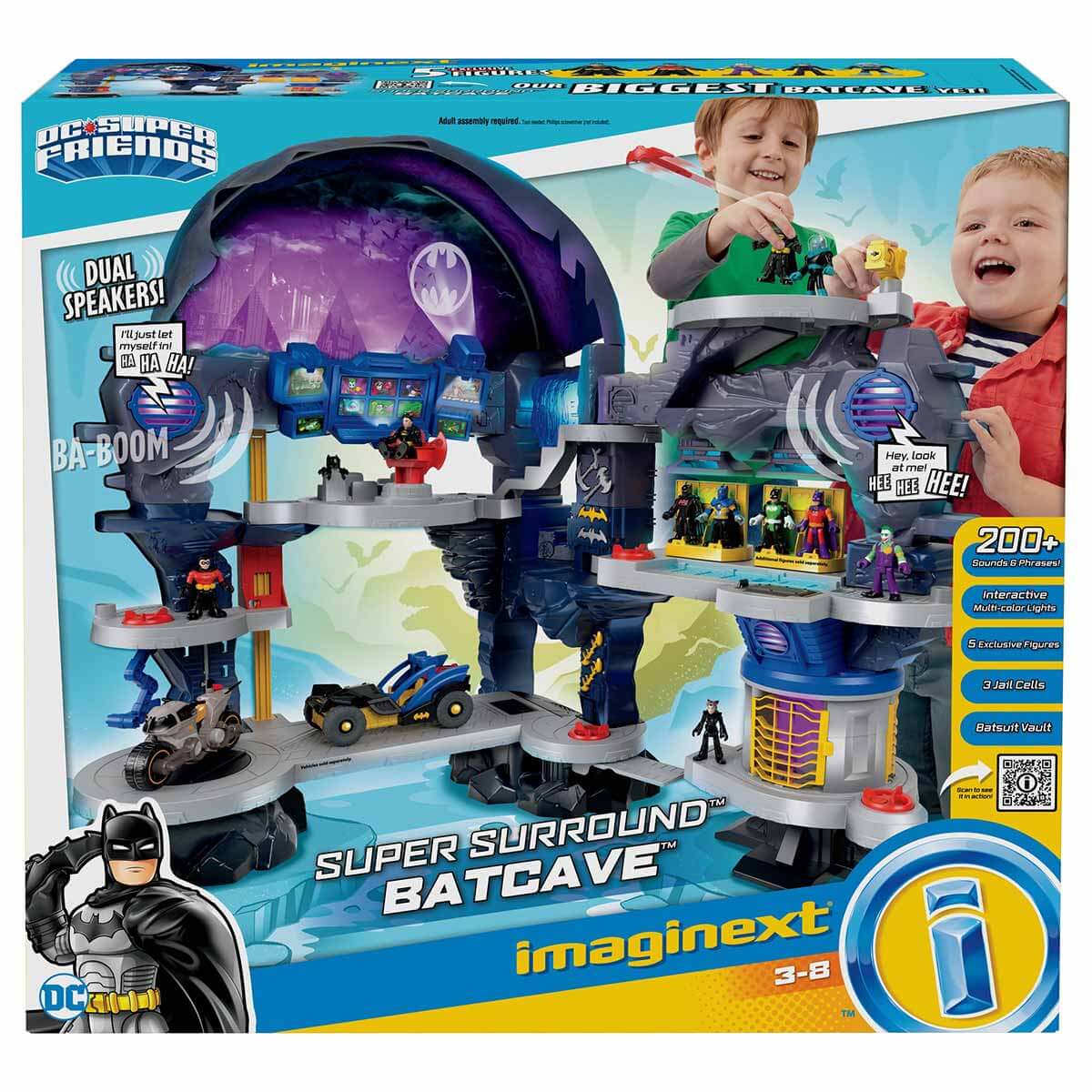 Fisher-Price Imaginext DC Super Friends Süper Büyük Batcave GMP48 ...