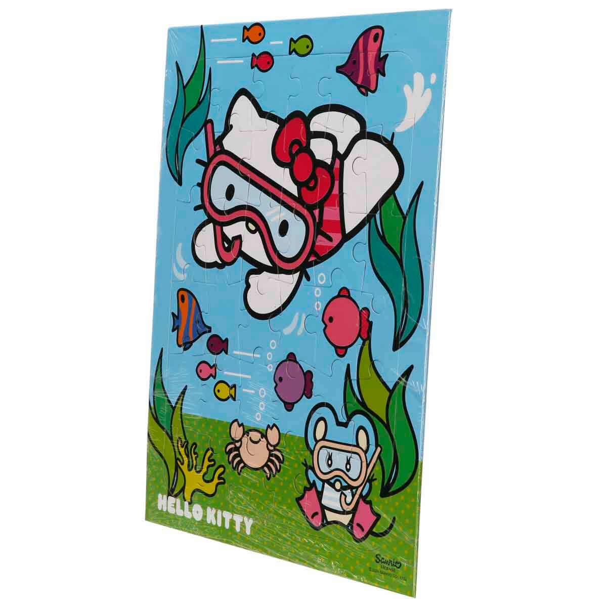 36 Parça Puzzle: Hello Kitty Deniz Altında | Toyzz Shop