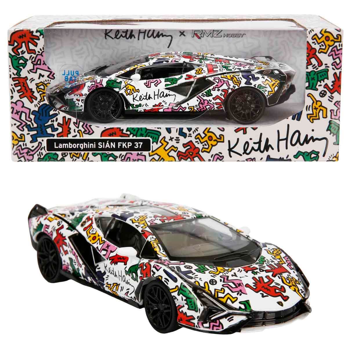 1:32 Sesli ve Işıklı RMZ Hobby Keith Haring Serisi Die Cast Çek