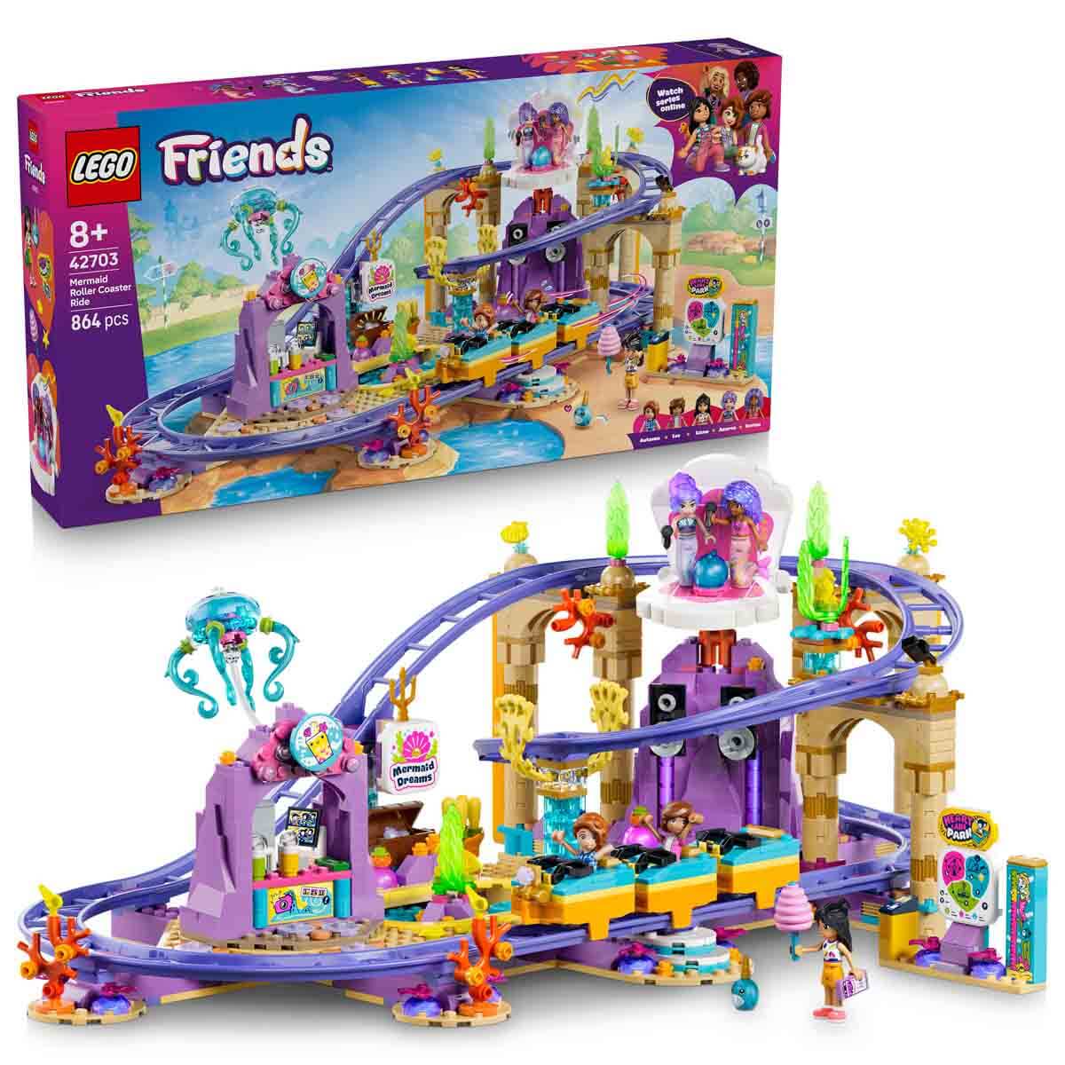 LEGO Friends Deniz Kızı Hız Treni Yapım Seti, 8 Yaş ve Üzeri Kız