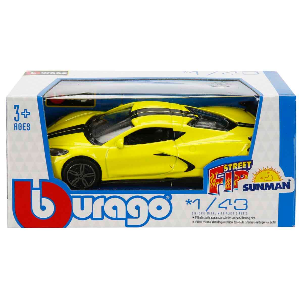1:43 Street Fire Model Araba - Ford Focus Gümüş | Toyzz Shop
