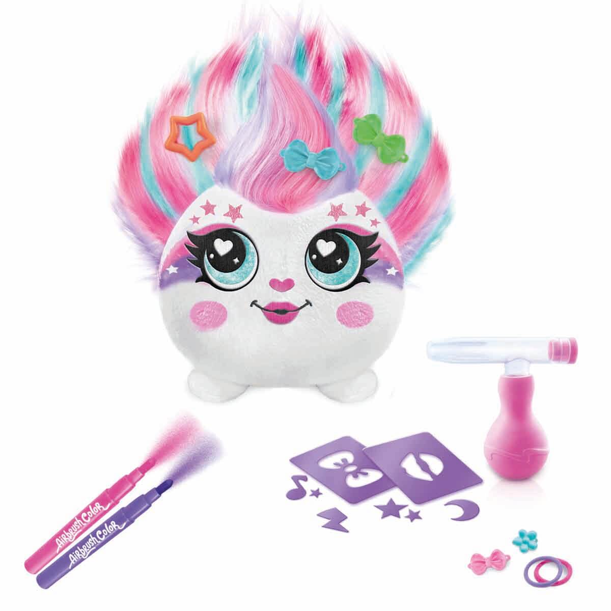 Airbrush Plush Hair'iffic Mini Saç Tasarımı Oyun Seti - Posh