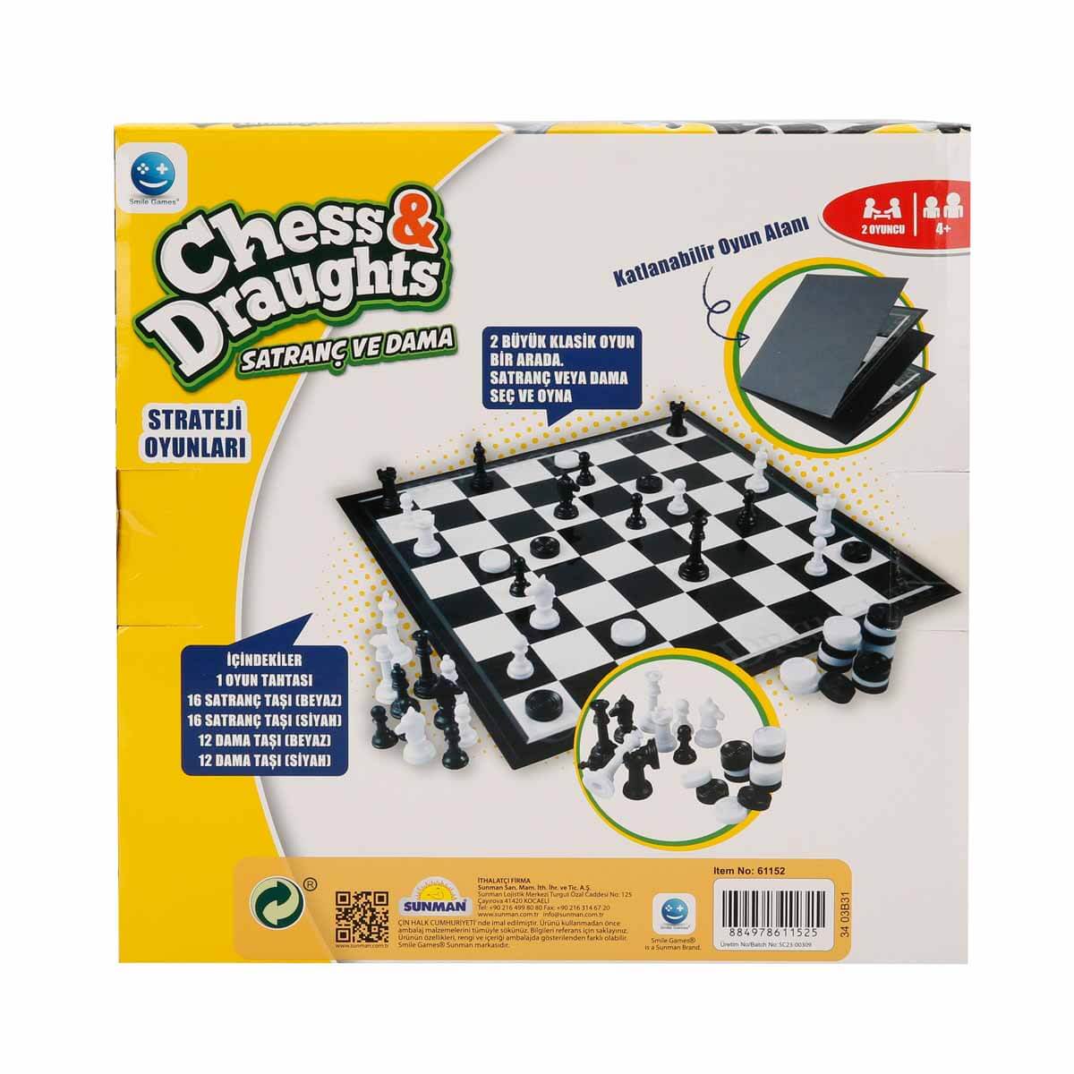 Smile Games Satranç ve Dama | Toyzz Shop