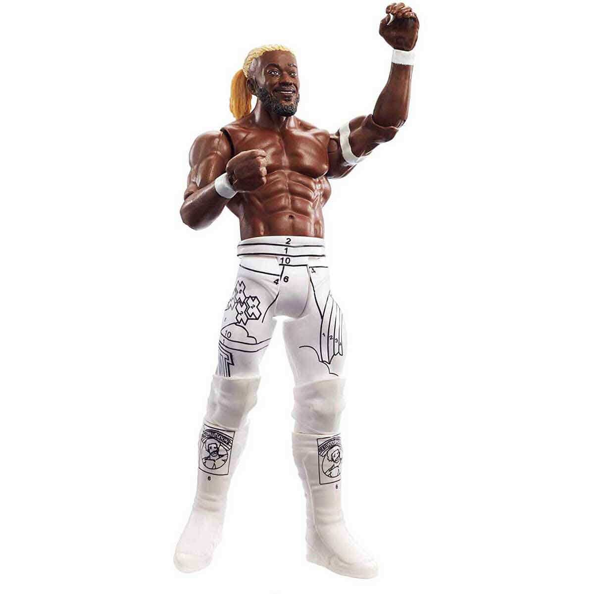 WEST. フィギュア WWE Smackdown Aksiyon Figür 15 cm GDF62 - Kofi Kingston Gym77