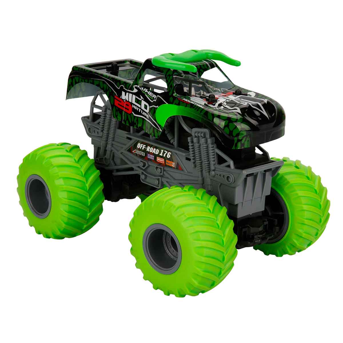 1:18 Uzaktan Kumandalı Spirit Beasts Pick Up USB Şarjlı Araba 25