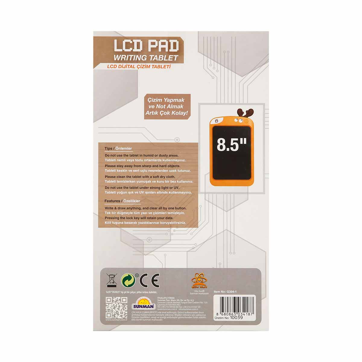 undefined - 36bcb_Geyik_Sekilli_8_5amp_quot__LCD_Dijital_Cizim_Table.JPG