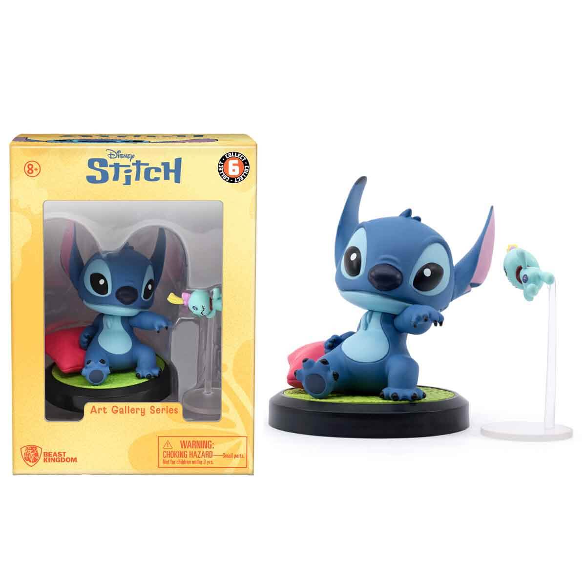【未開封/海外版】スティッチ　Stitch Art Gallery Series Disney Stitch Art Gallery Serisi Tekli Figür Paketi | Toyzz Shop