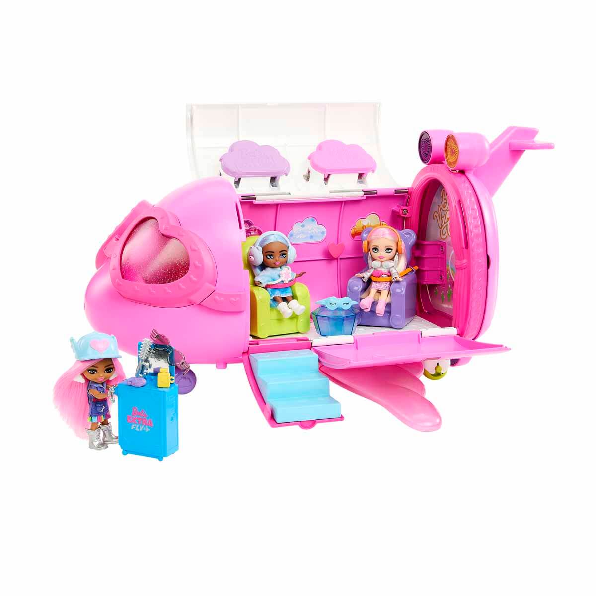 Barbie Extra Jet ve Extra Mini Minis Oyun Seti HPF72 | Toyzz Shop