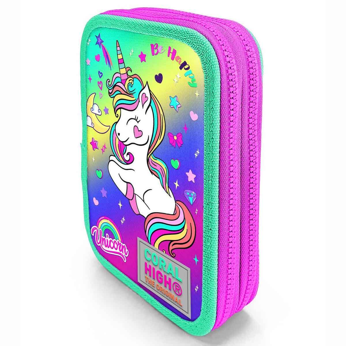 undefined - 382f4_Coral_High_Mor_Yesil_Unicorn_Desenli_Kalem_Kutusu_.jpg