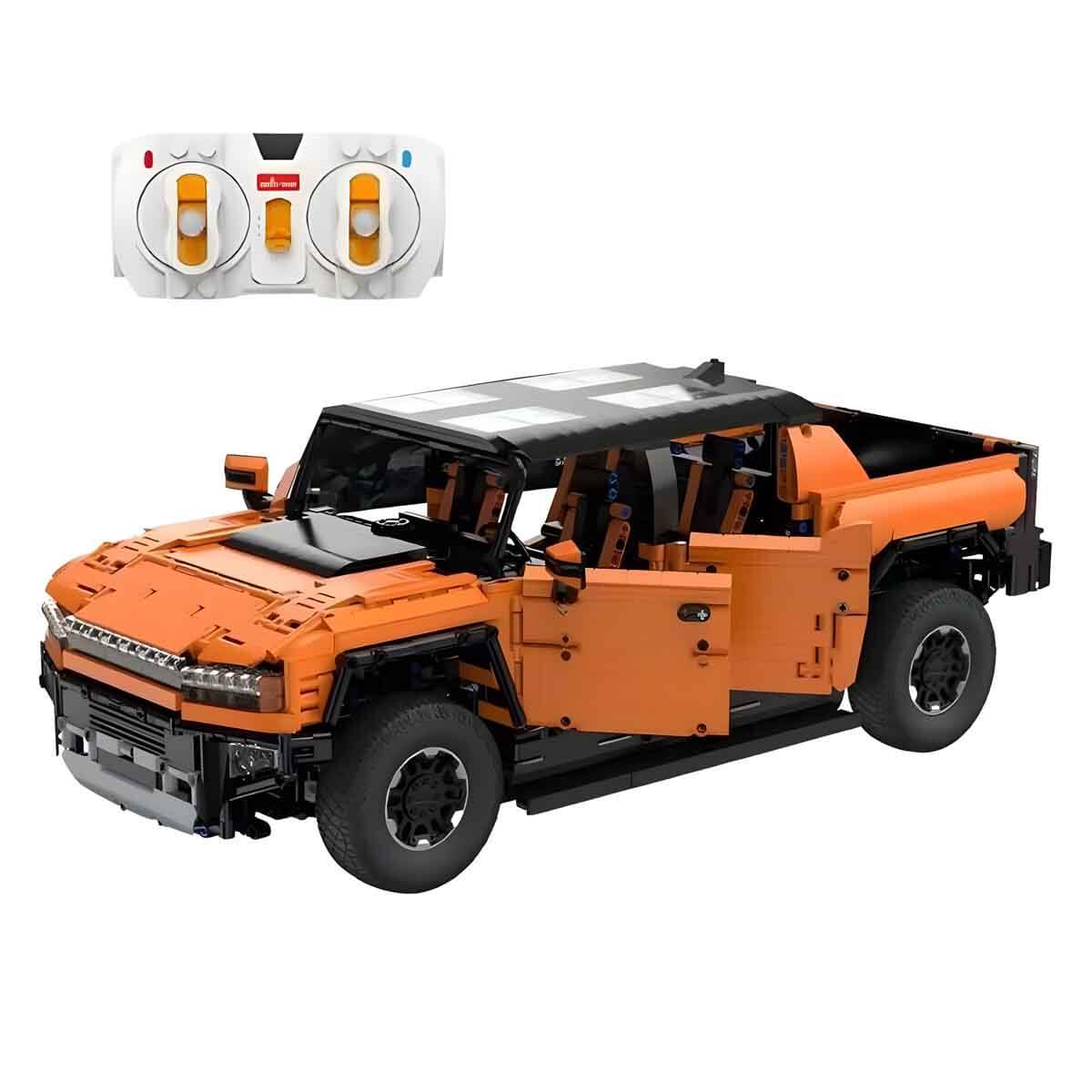 1:10 Hummer EV USB Şarjlı Uzaktan Kumandalı Model Araba Yapım Seti