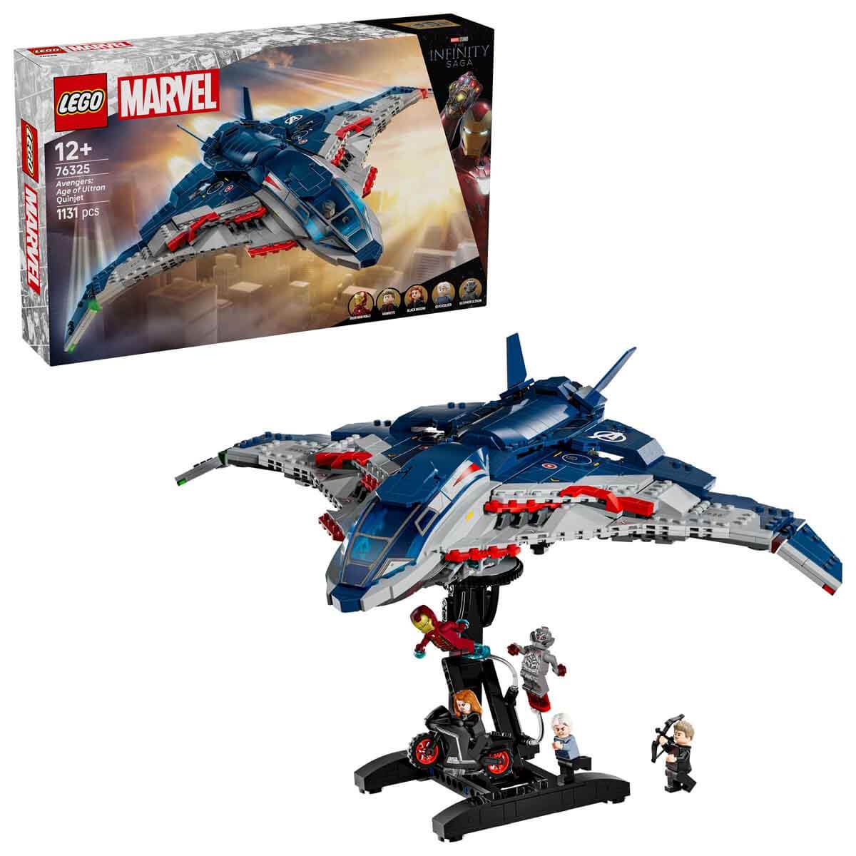 LEGO ǀ Marvel Avengers: Ultron Çağı Quinjet, 76325 - 12 Yaş ve