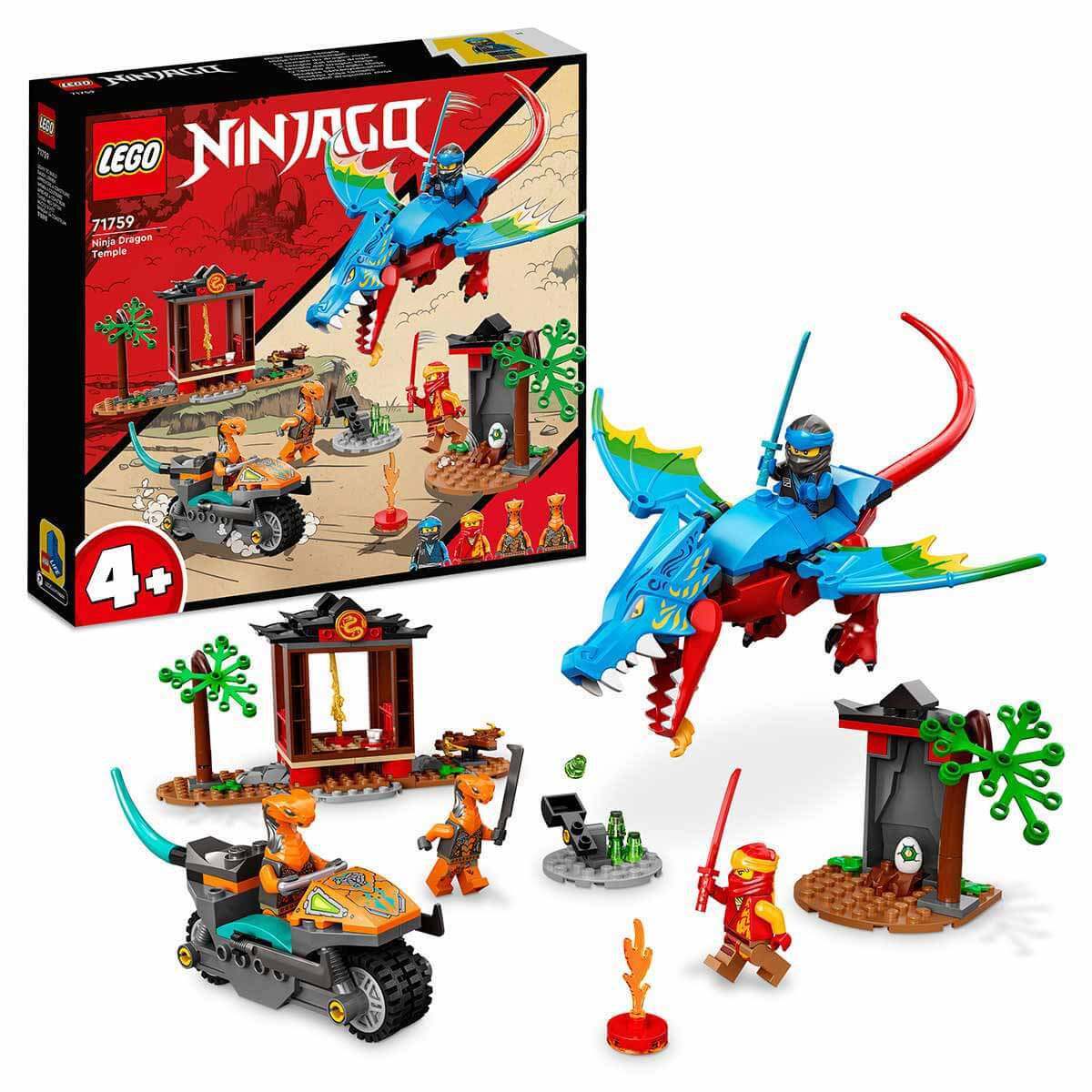 LEGO NINJAGO Ninja Ejderha Tapınağı 71759 | Toyzz Shop
