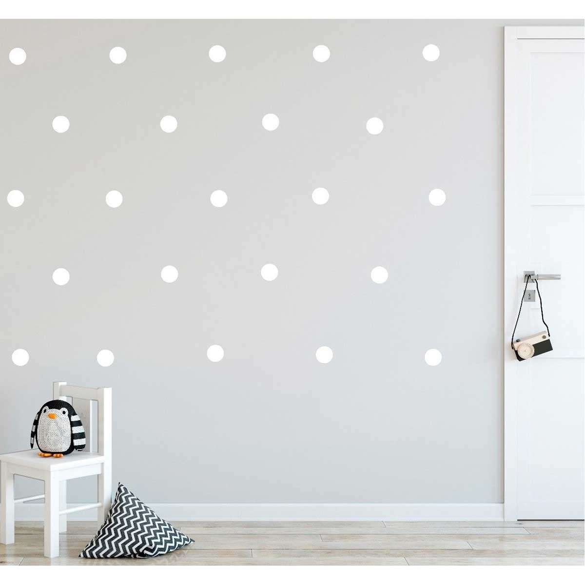 undefined - 3d2cf_BugyBagy_Beyaz_Yuvarlak_Duvar_Sticker_Polska_Dots_.jpg