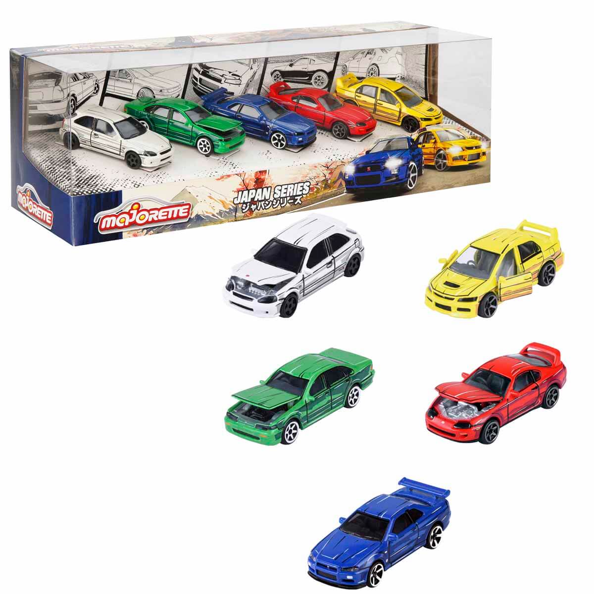 1:64 Majorette Japon Serisi Die Cast 5'li Paket | Toyzz Shop