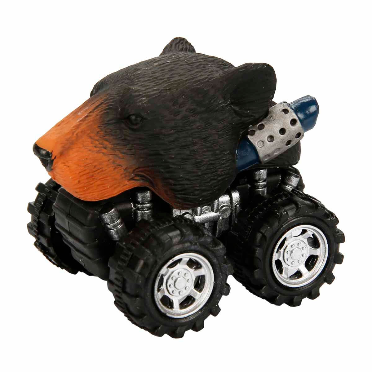 Crazoo Hayvan Figürlü Çek Bırak Araba - Kaplan | Toyzz Shop