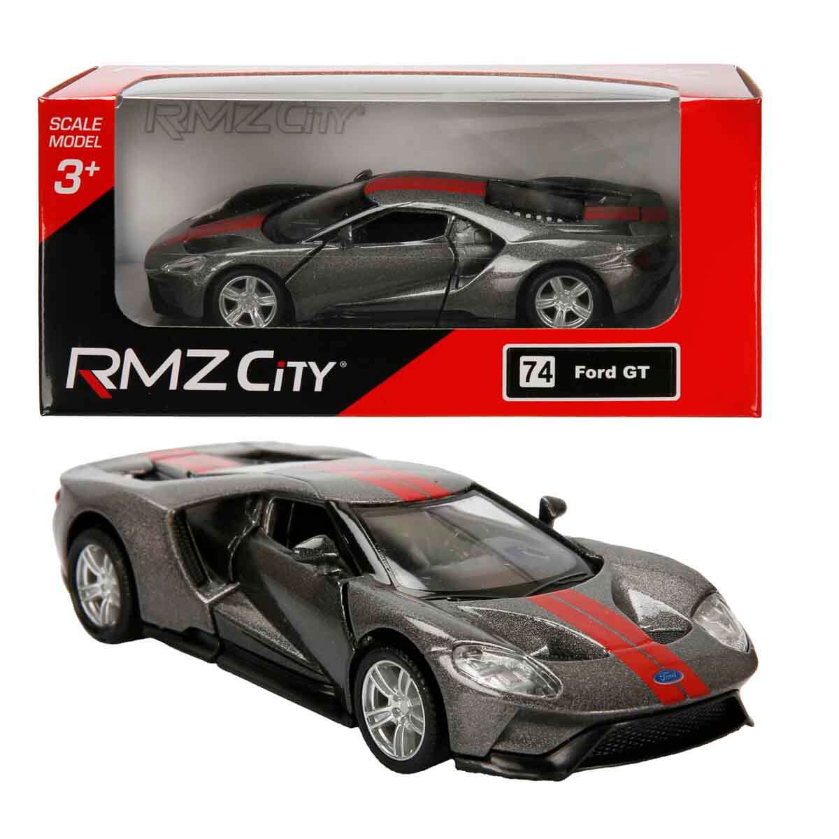 1:32 RMZ City Amerikan Serisi Die Cast Çek Bırak Model Araba - Gri