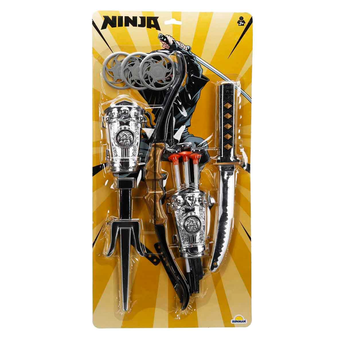 Ninja Okçu Savaşçı Seti 11 Parça | Toyzz Shop