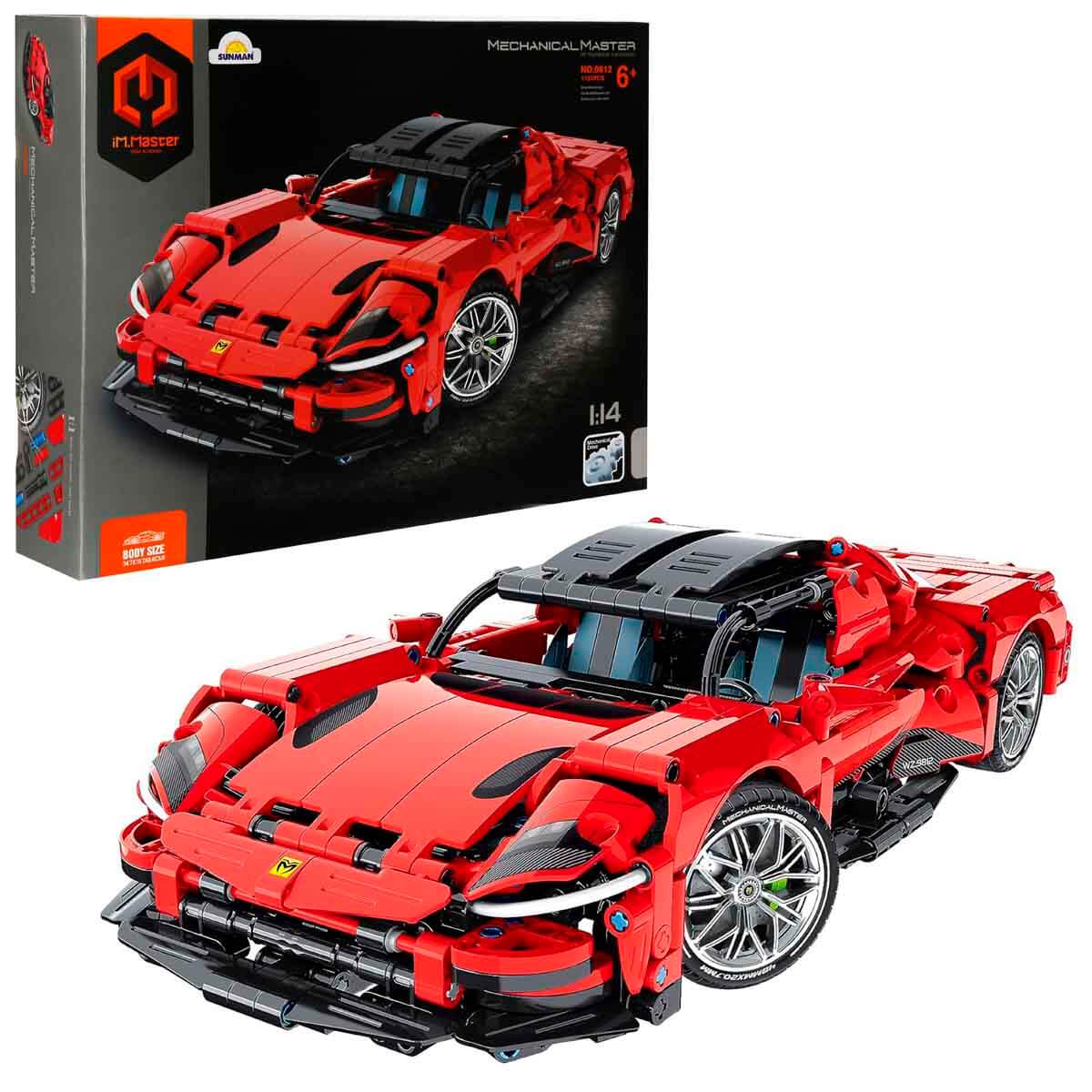 1:14 iM. Master Kırmızı Süper Araba 1131 Parça | Toyzz Shop
