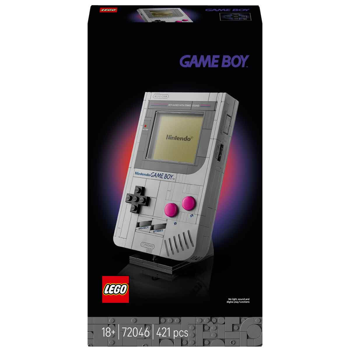 LEGO Game Boy 72046 - Yetişkin Nintendo Hayranları için Yaratıcı