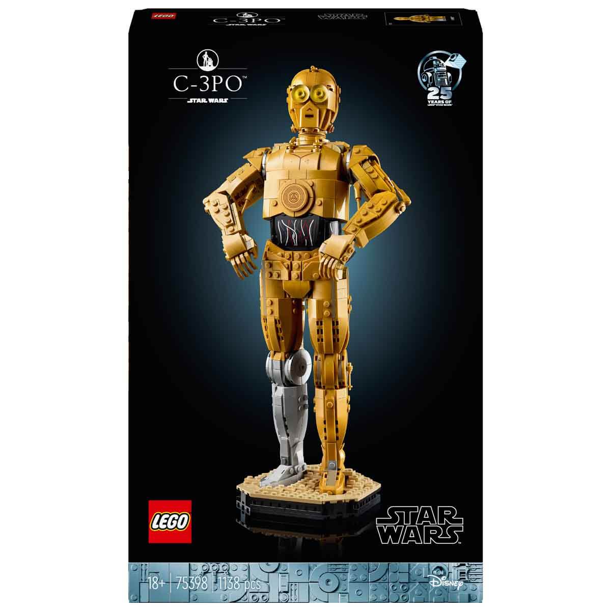 LEGO Star Wars C-3PO 75398 - Yetişkinler için İnşa Edilebilen