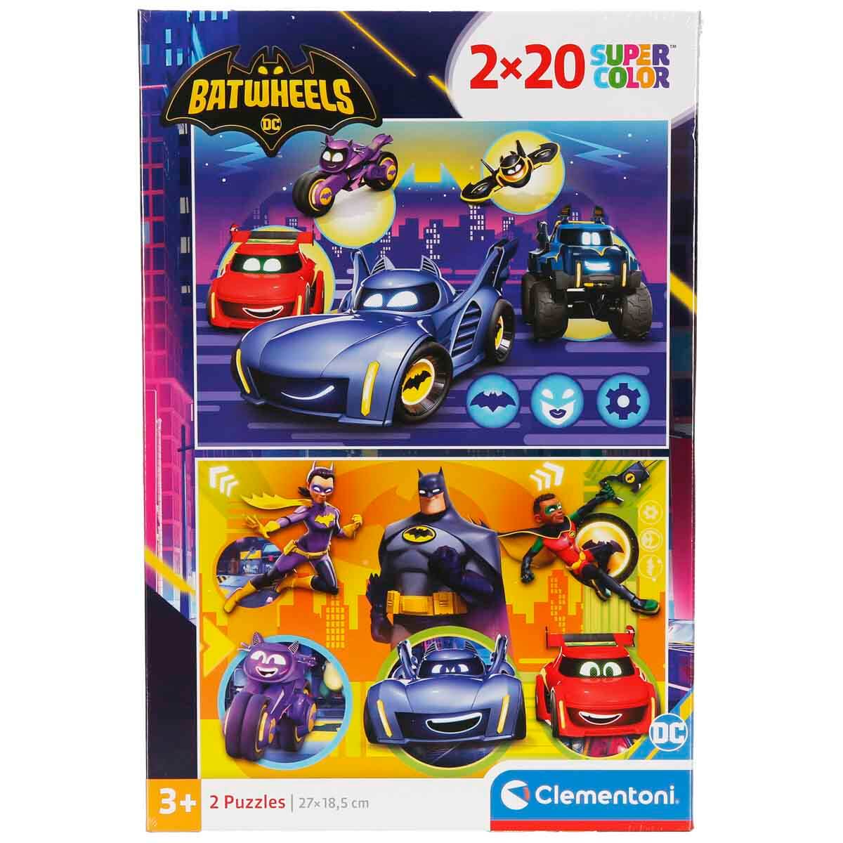 Clementoni Supercolor Puzzle Incredibles 2 - 180 Pezzi Per Bambini, Maxi Formato 48x33 Cm
