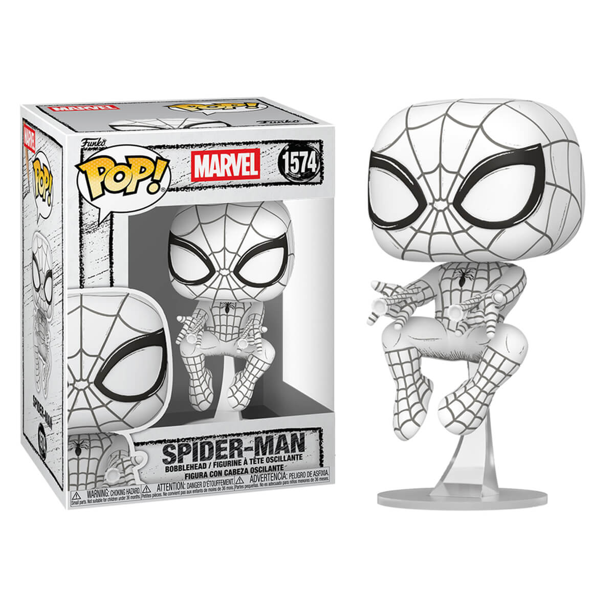 undefined - 41dbd_Funko_Pop_Marvel__Marvel_Sketched___Spider_Man.jpg