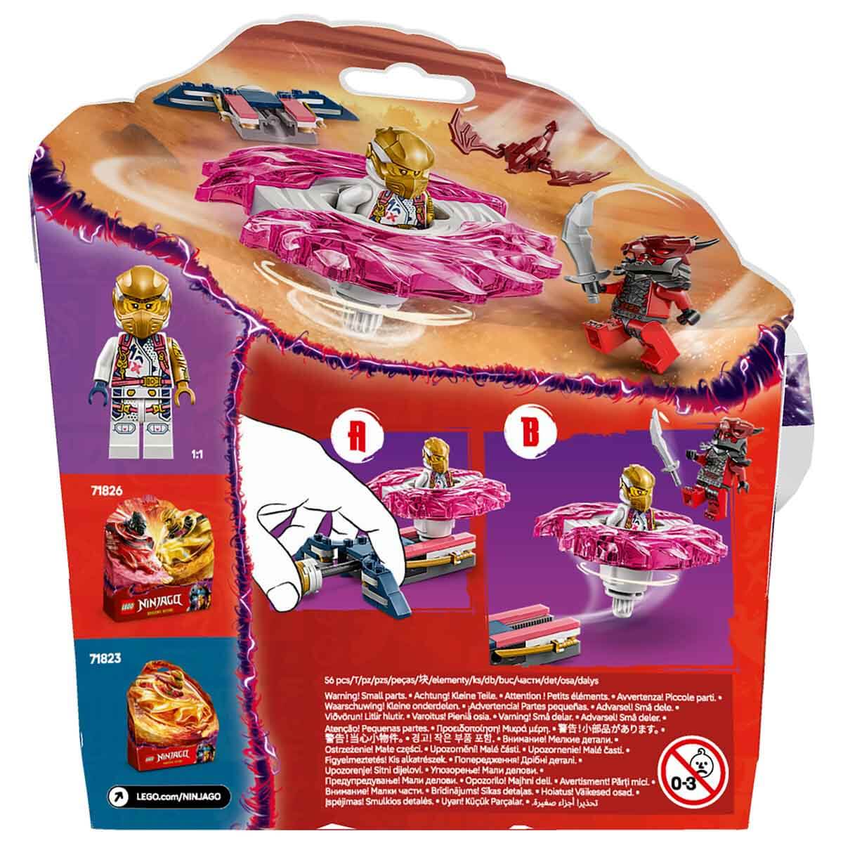 LEGO NINJAGO Sora'nın Ejderha Spinjitzu Topacı 71824 - 6 Yaş ve