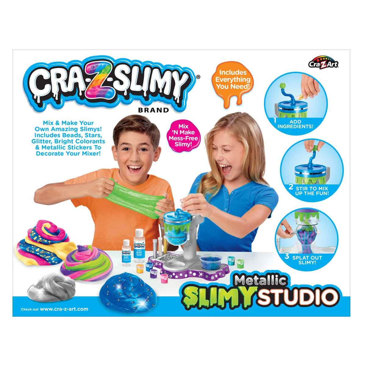 Cra-Z-Art Cra-Z-Slimy Metalik Slime Yapım Stüdyosu Seti | Toyzz Shop