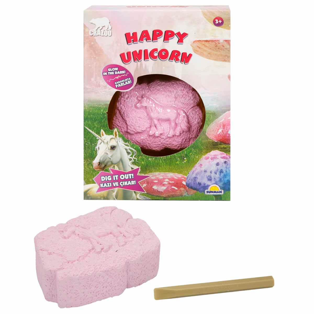 Fosil Kazı Seti: Karanlıkta Parlayan Unicorn | Toyzz Shop
