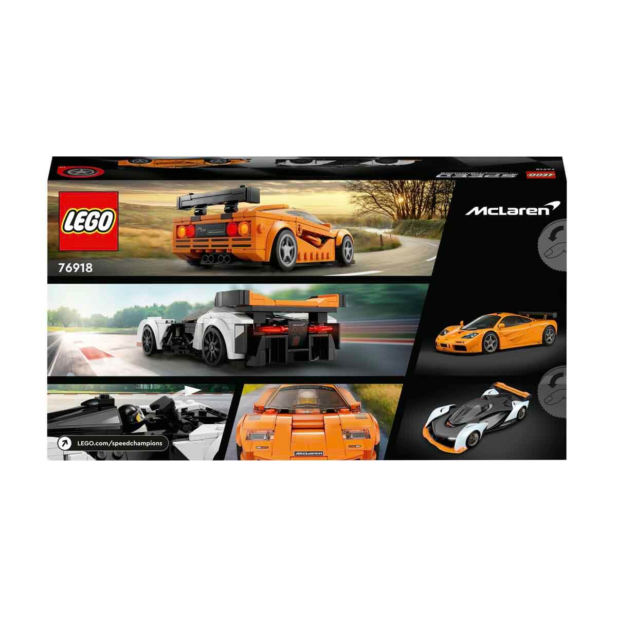 LEGO Speed Champions McLaren Solus GT ve McLaren F1 LM 76918