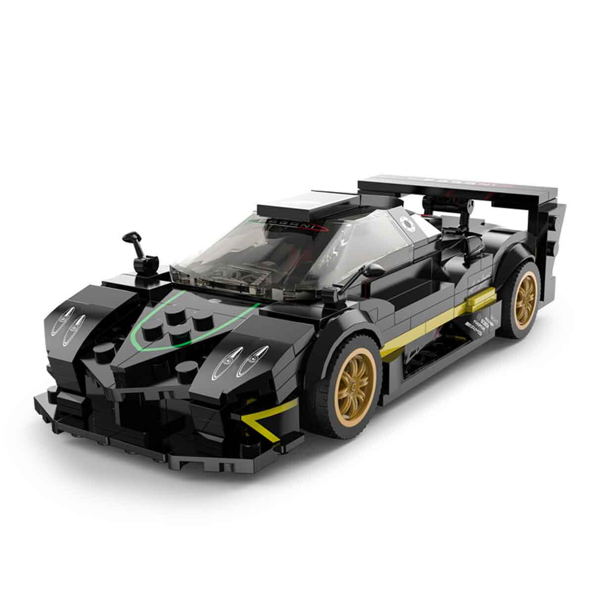 1:28 Pagani Zonda R Siyah Model Araba Yapım Seti 387 Parça | Toyzz