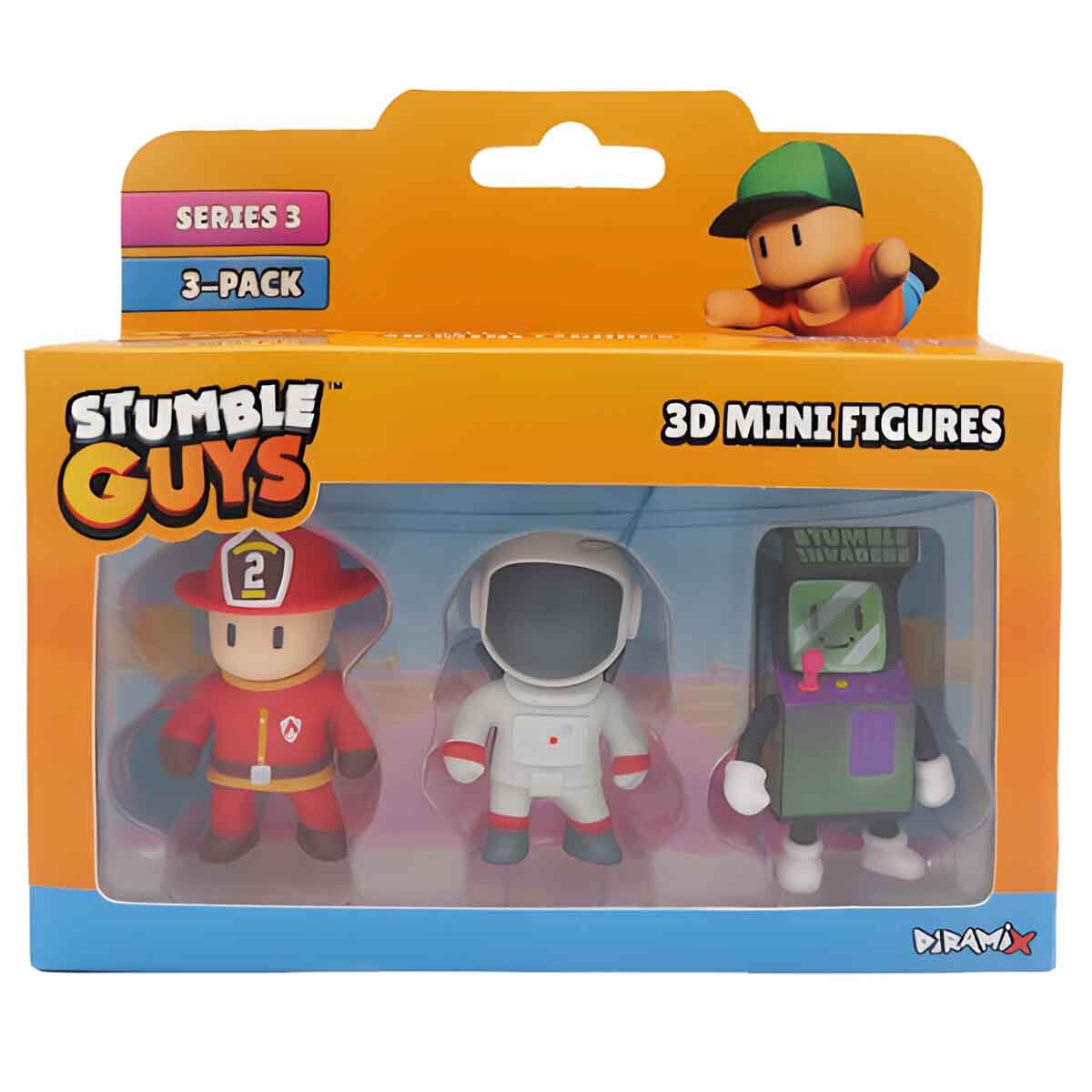Stumble Guys 3'lü Mini Figür Seti S3 TUY23000 - Tanner - Oni