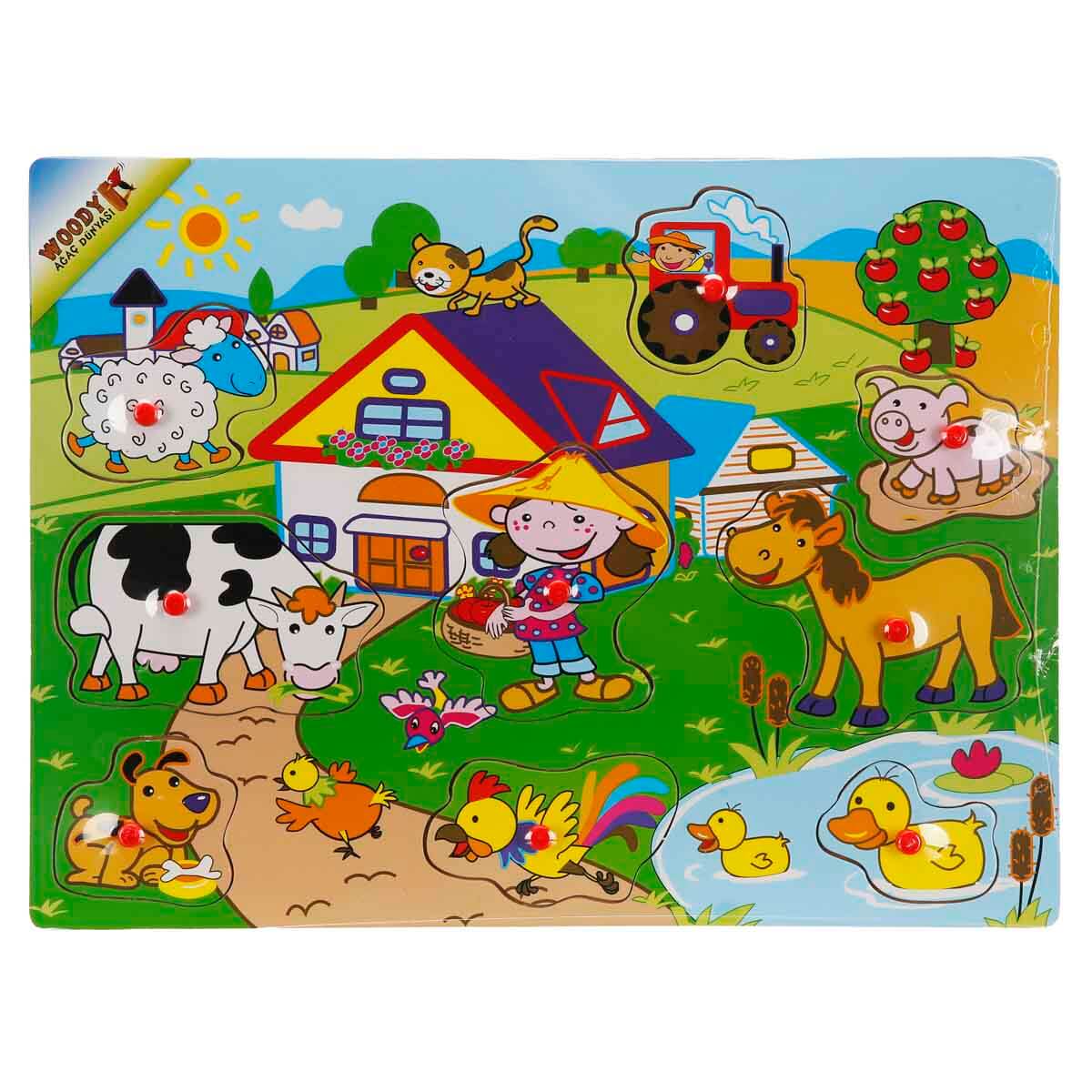undefined - 45e53_Woody_Tutmali_Bultak_Ahsap_Puzzle_Ciftlik_9_Parca.jpg
