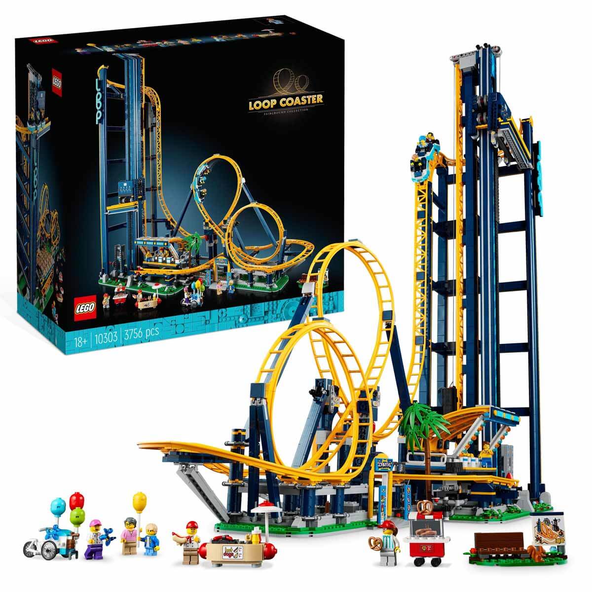 LEGO Daireli Hız Treni 10303 - Yetişkinler için Çalışan Hız Treni