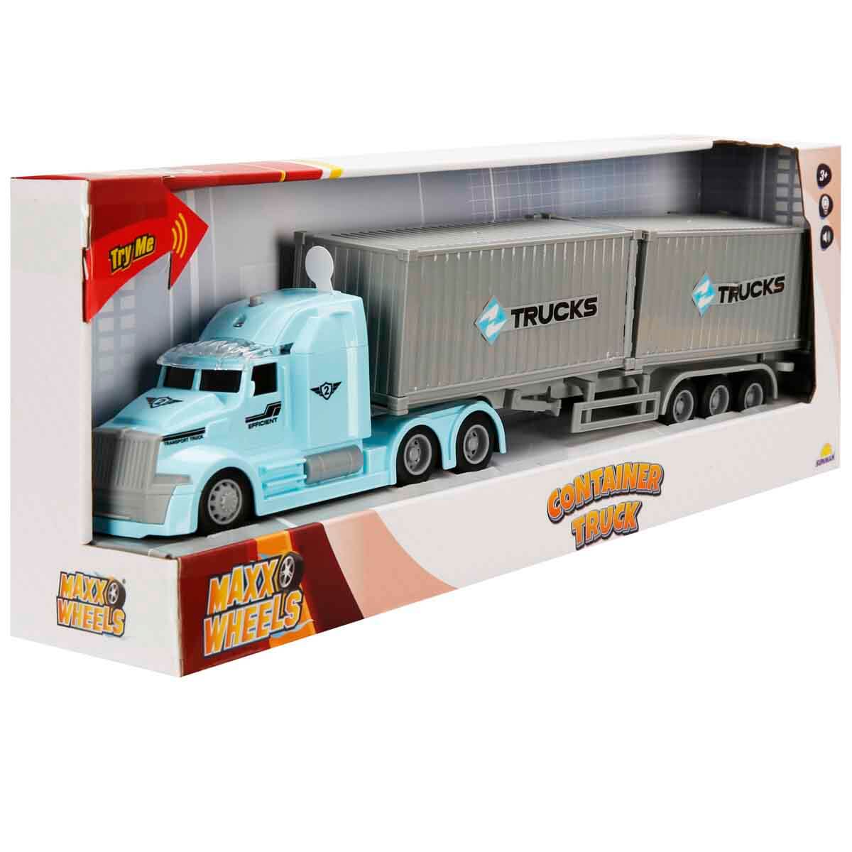 undefined - 45fbc_1:50_Maxx_Wheels_Sesli_ve_Isikli_Tir_Konteyner.jpg