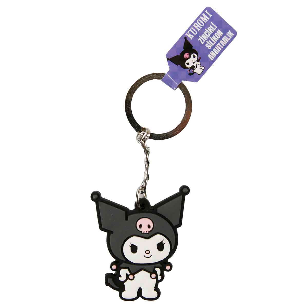 Hello Kitty And Friends Anahtarlık - Ayakta Duran Kuromi | Toyzz Shop