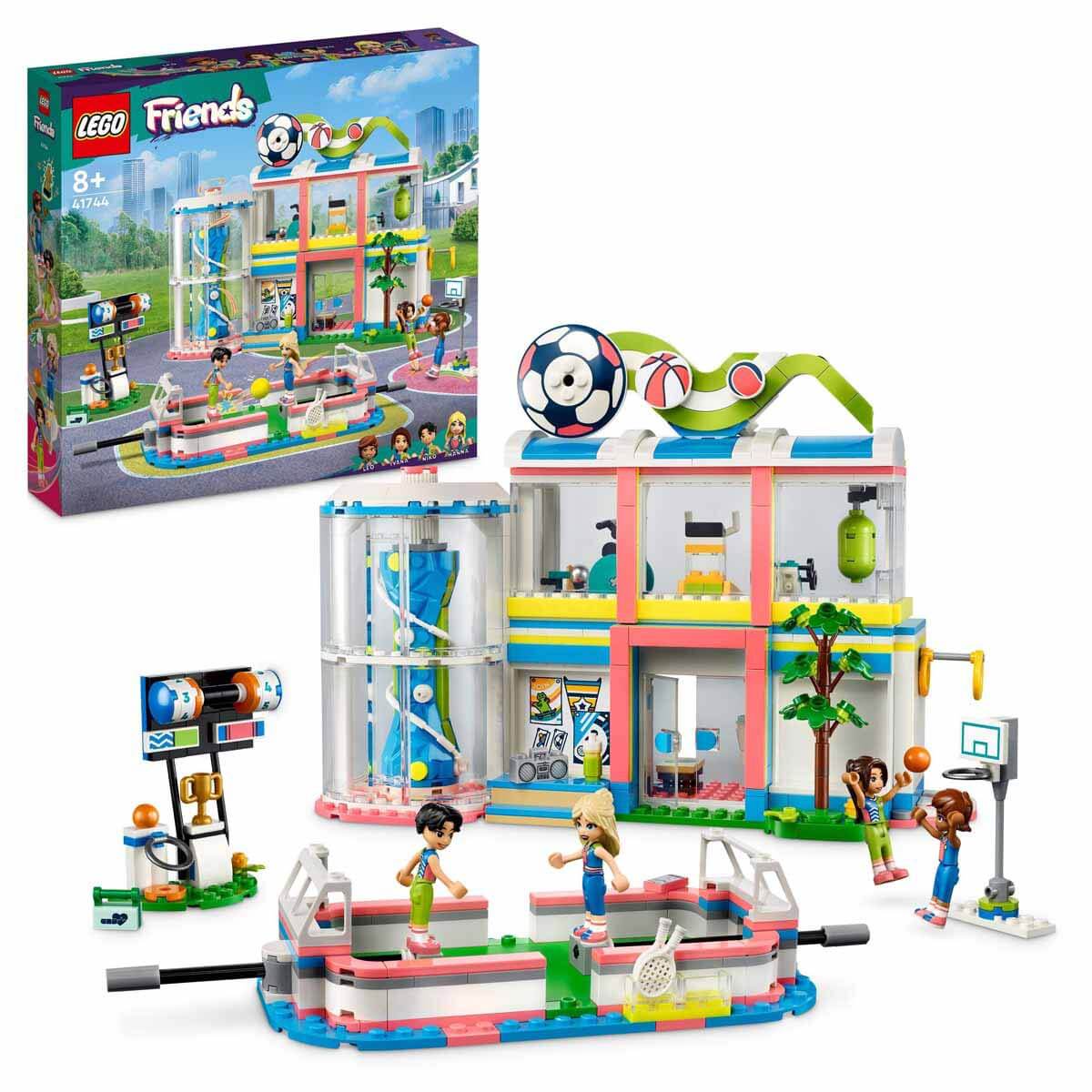 LEGO Friends Spor Merkezi 41744 - Sporu, Model Yapımını ve Rol