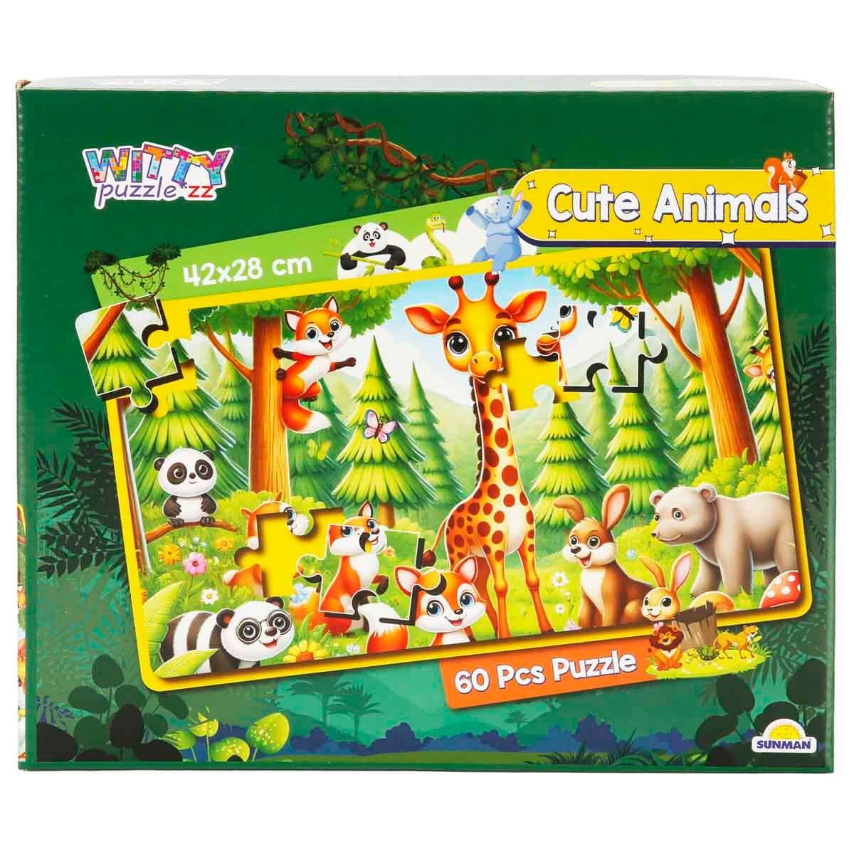 undefined - 471ea_60_Parca_Puzzle_Zurafa_ve_Sevimli_Hayvanlar_.jpg