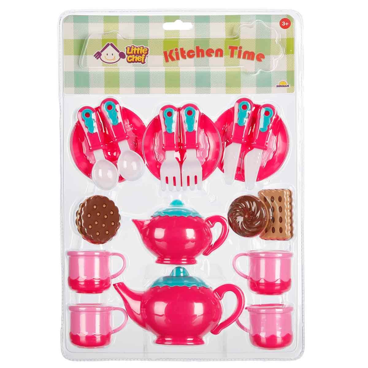 Little Chef Çay Kahve Seti - Kurabiye 18 Parça | Toyzz Shop