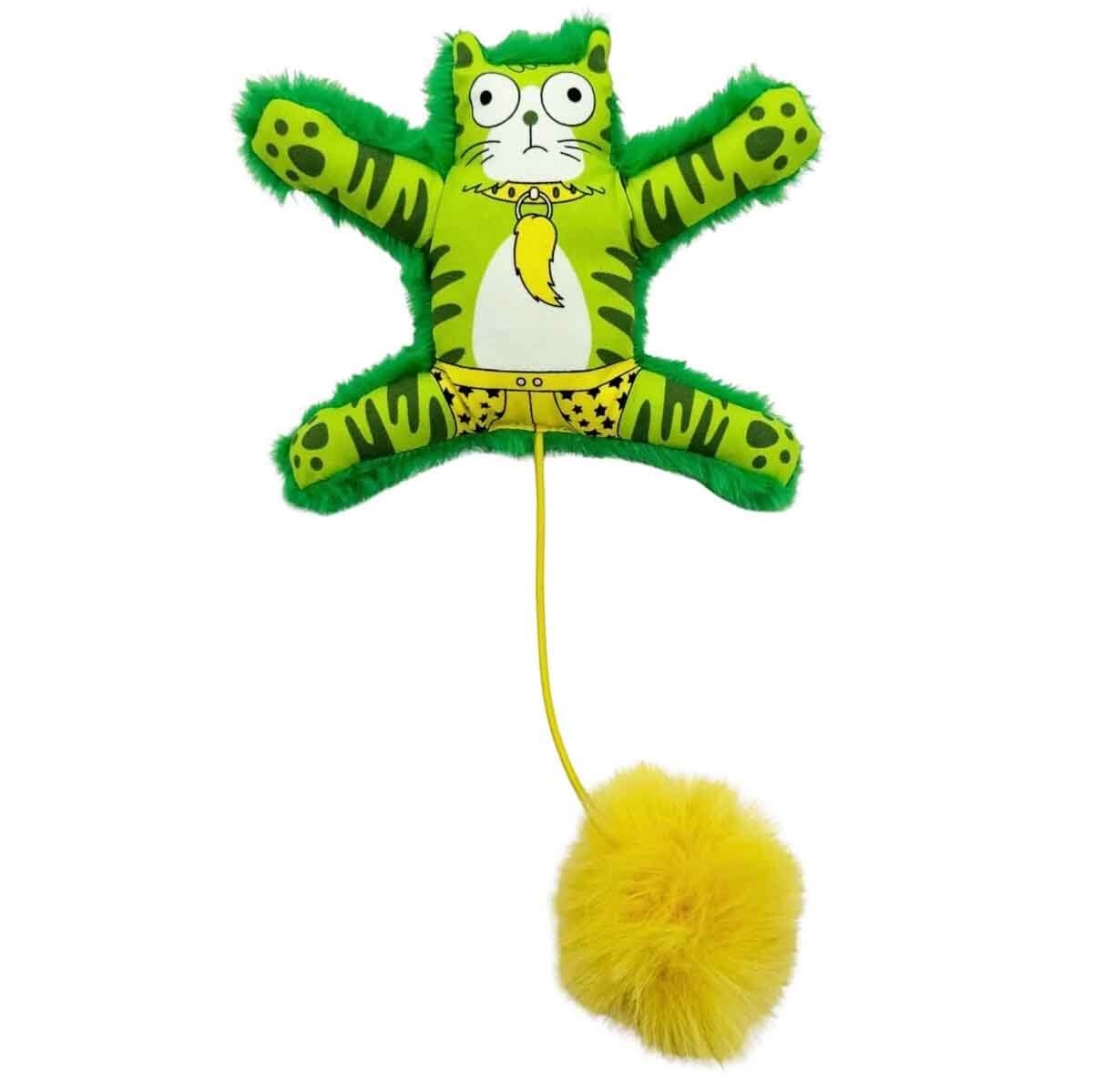 undefined - 485d3_Miyav_Ponponlu_ve_Lastikli_Yesil_Kedi_Oyuncagi_.jpg