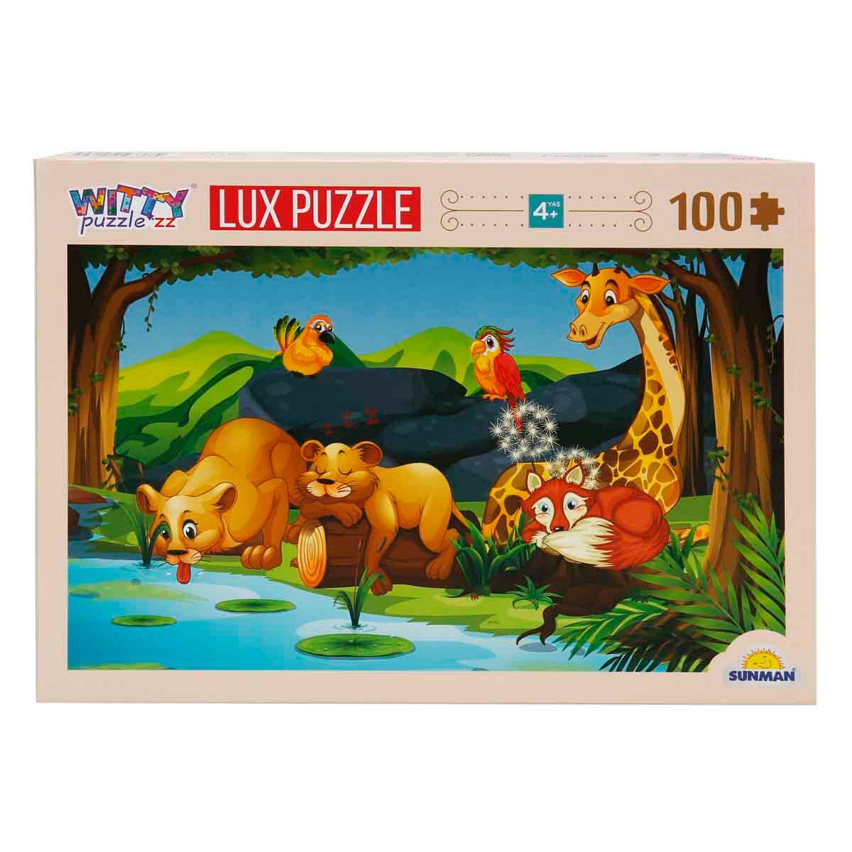 100 Parça Puzzle: Orman Hayvanları | Toyzz Shop