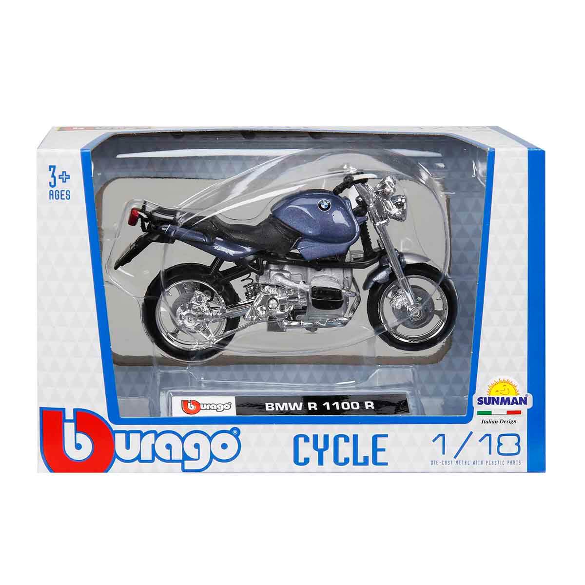 1:18 Burago Motor - Kawasaki Ninja Zx -7r | Toyzz Shop