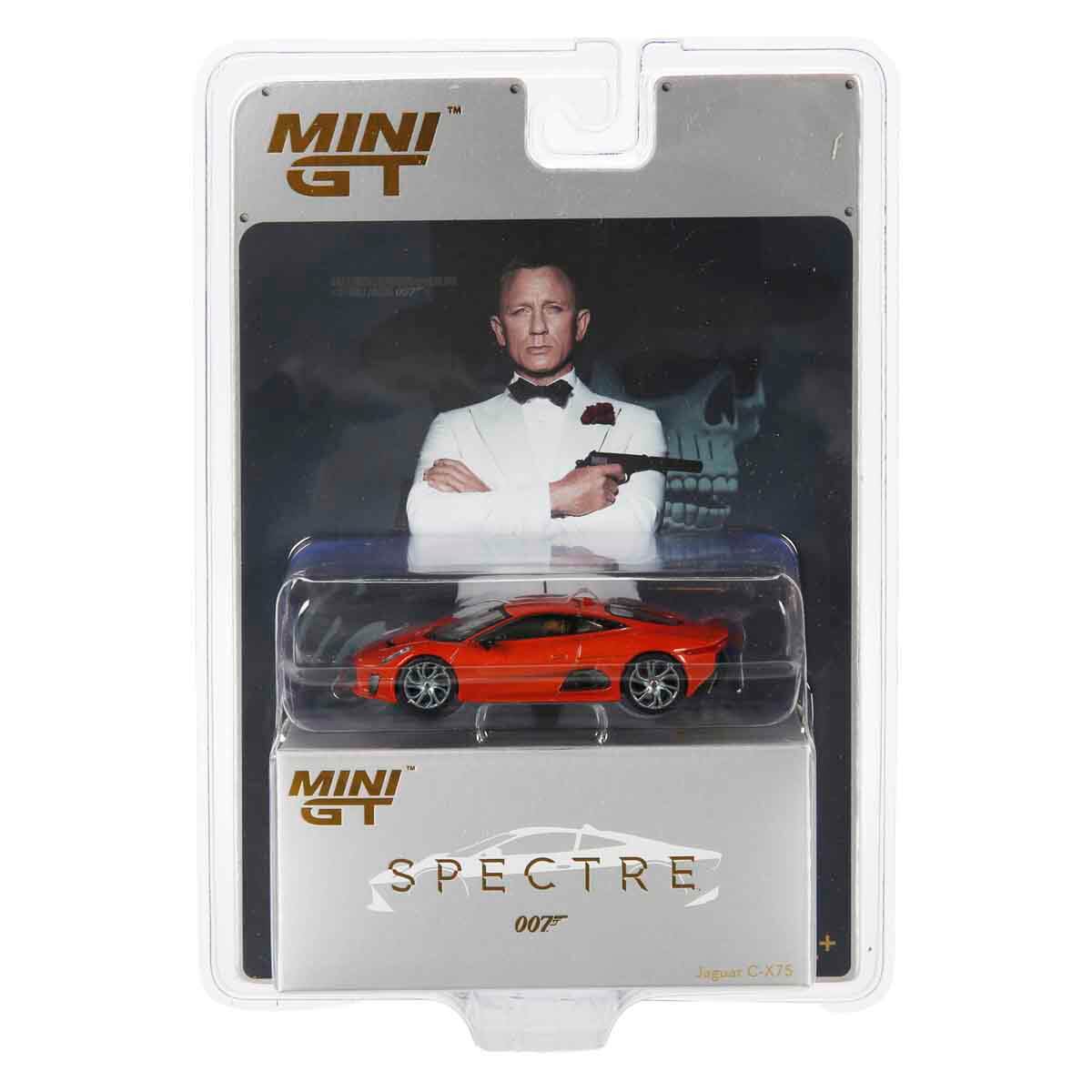1:64 Mini Gt Jaguar C-X75 James Bond 007 Spectre Diecast Model