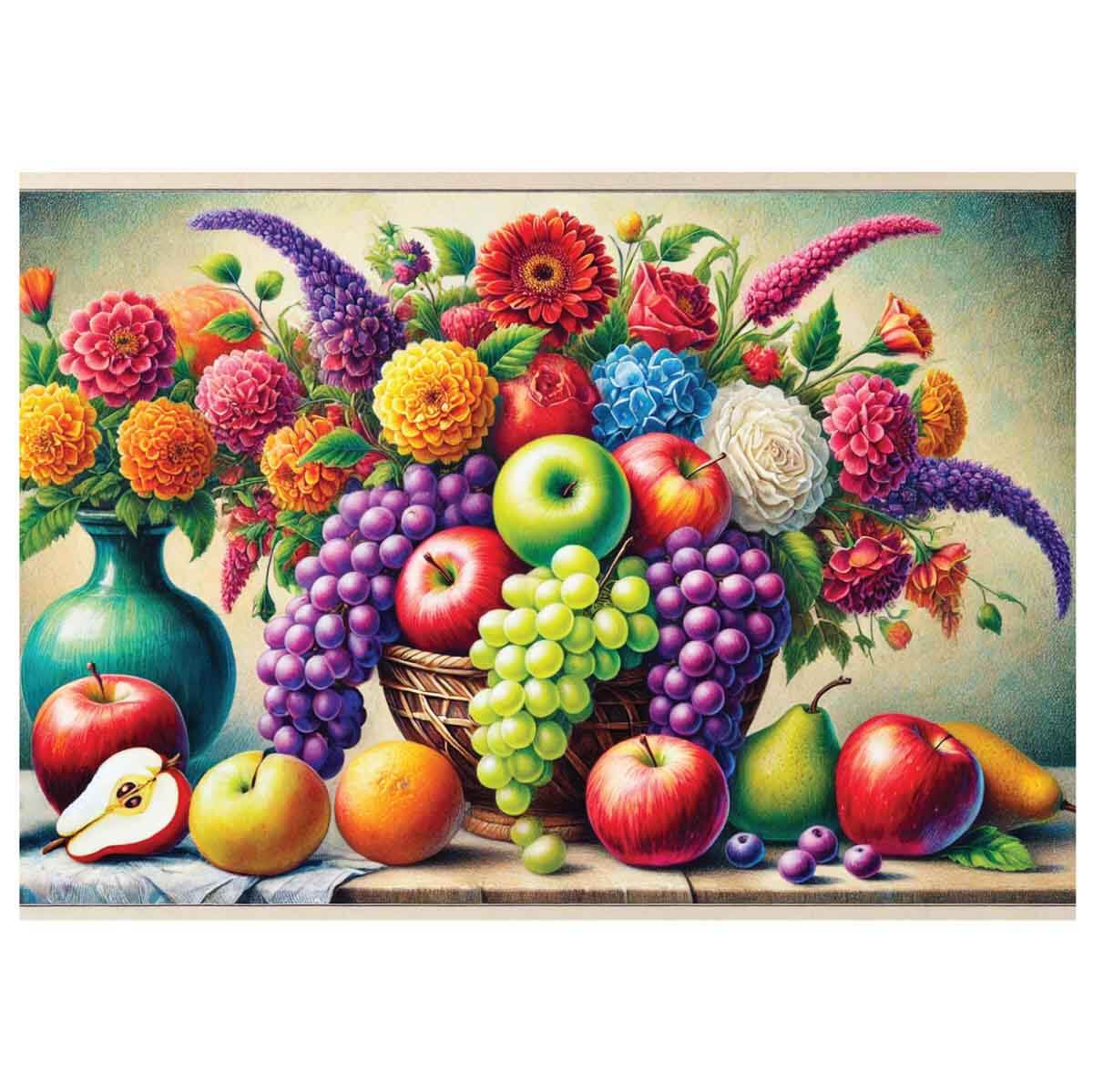 250 Parça Puzzle: Meyveler ve Çiçekler | Toyzz Shop