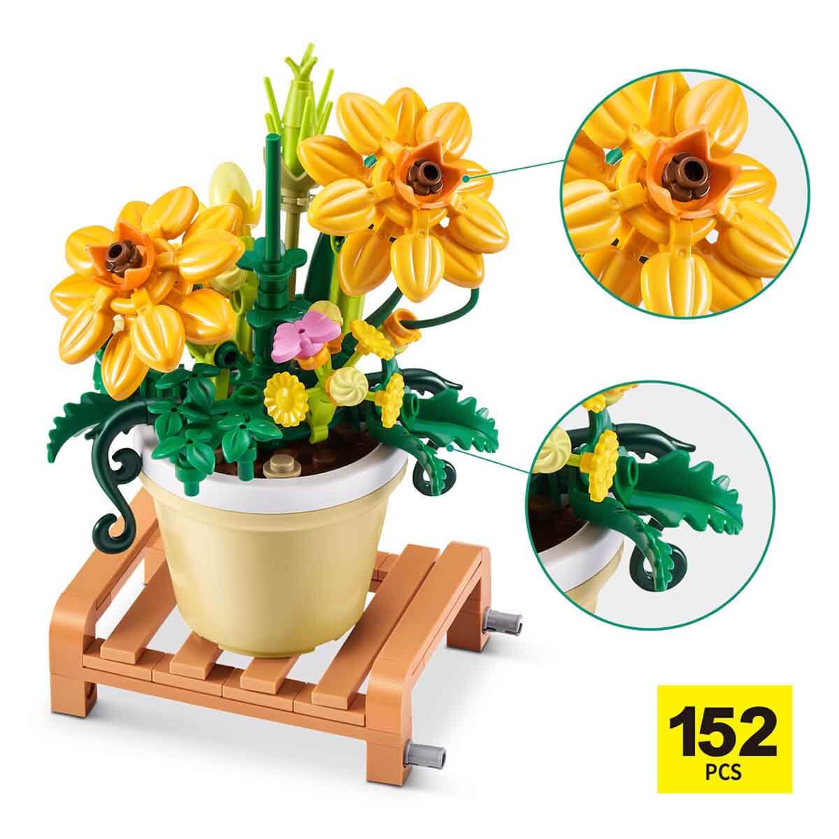 MAX Saksı Bitkileri Sürprizi MNB08000 - Ayçiçeği 151 Parça | Toyzz
