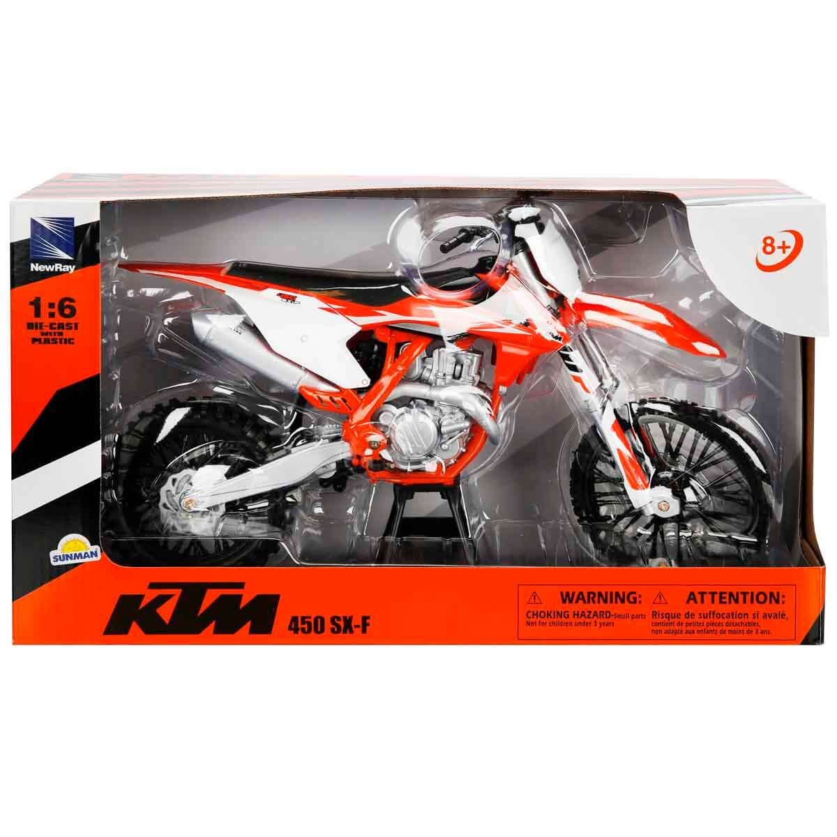 1:6 KTM 450 SX-F Model Motosiklet | Toyzz Shop