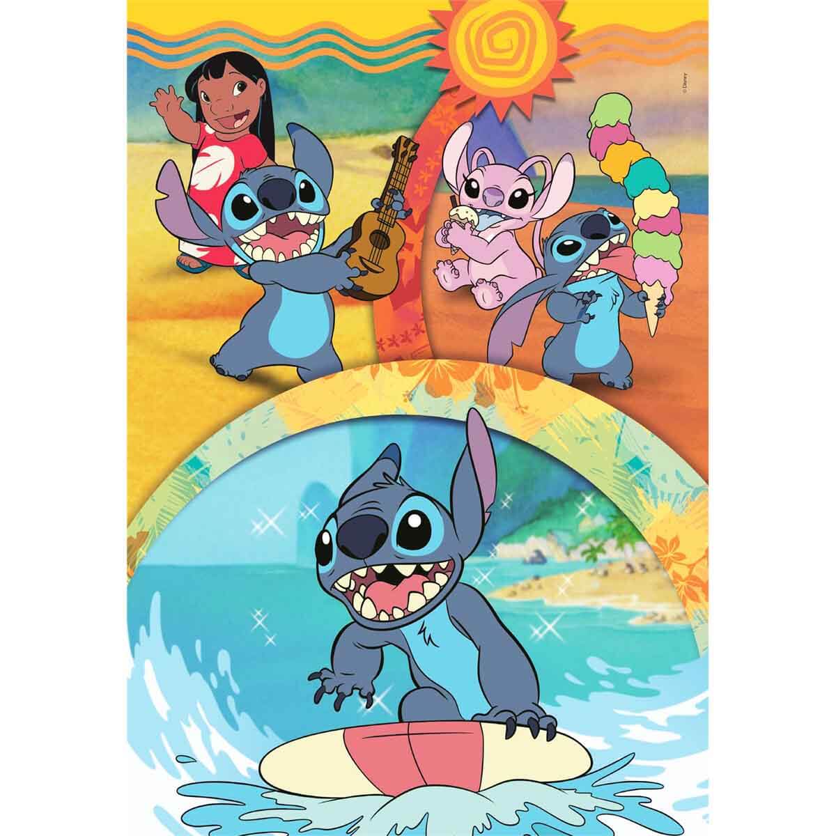 104 Parça Supercolor Puzzle: Disney Stitch | Toyzz Shop