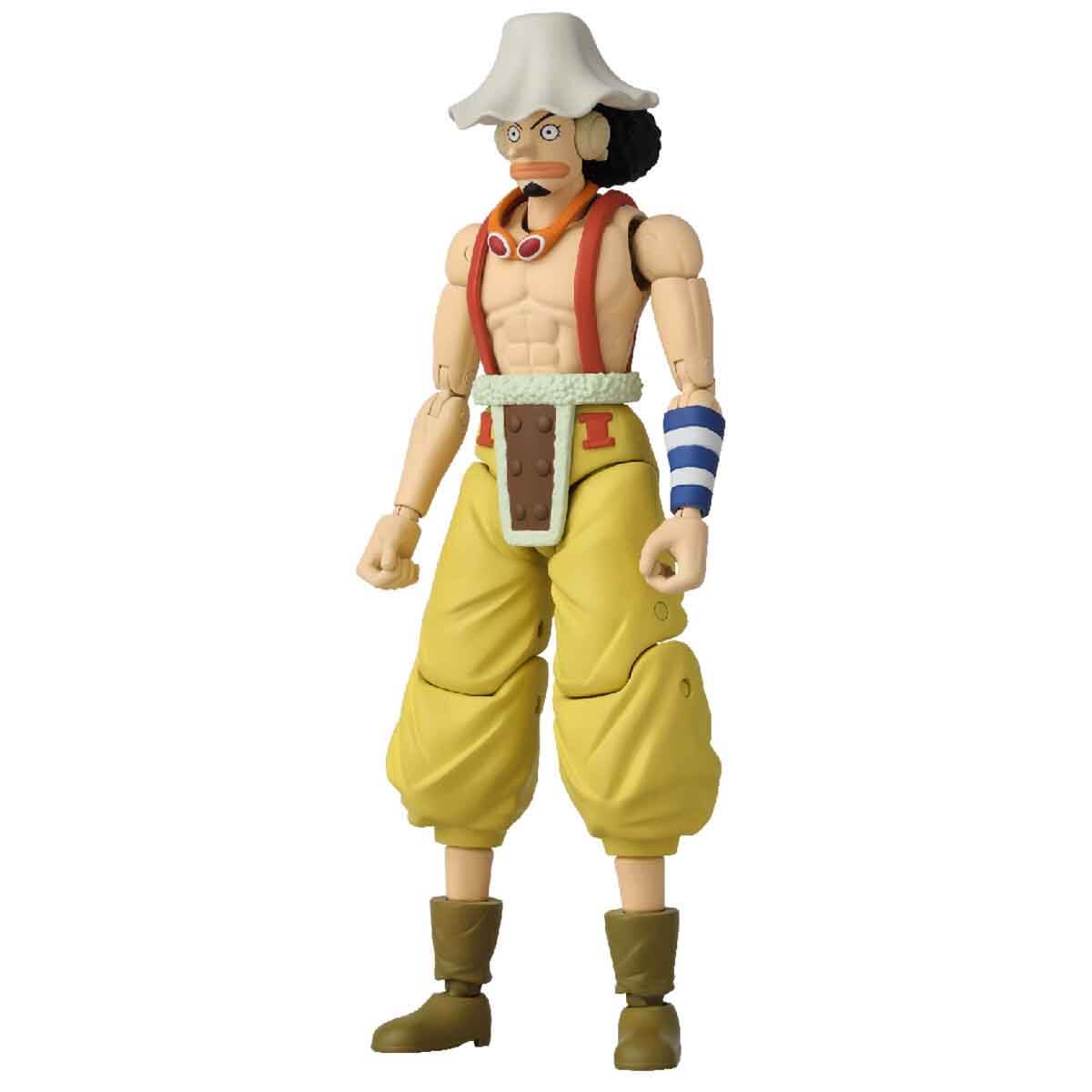 Figurine One Piece - Usopp Anime Heroes 17 Cm Articulée Avec Accessoires - Bandai 2023
