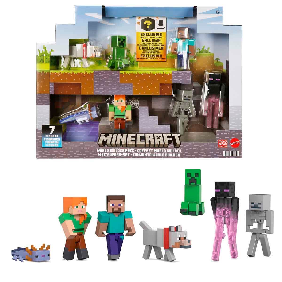 Minecraftグッズ Minecraft World Builder Figür Seti JFG66 | Toyzz Shop